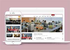 管理咨询培训机构类网站前端模板 发卡网创- 首码创想网创资源