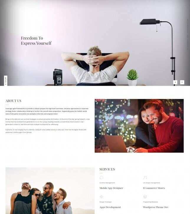 中小型互联网开发公司网站html模板 发卡网创- 首码创想网创资源