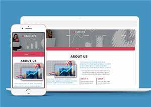 数据分析服务公司HTML网页模板下载 发卡网创- 首码创想网创资源