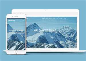 营销企业团队响应式网页模板 发卡网创- 首码创想网创资源