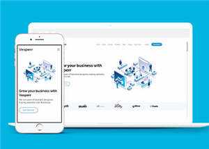 简约数字产品展示响应式网页模板下载 发卡网创- 首码创想网创资源
