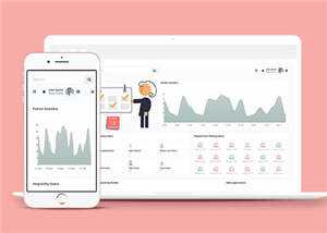 医院就诊统计后台管理模板下载 发卡网创- 首码创想网创资源