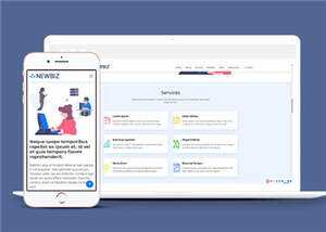 网络数字营销公司网页模板下载 发卡网创- 首码创想网创资源