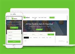 简约本地家政服务公司网站模板 发卡网创- 首码创想网创资源