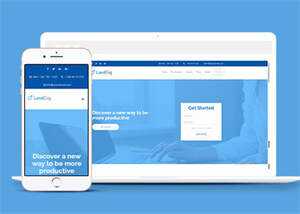 浅蓝色VIP软件单页面模板下载 发卡网创- 首码创想网创资源