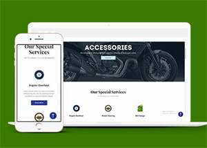 汽车零件生产公司网站模板下载 发卡网创- 首码创想网创资源