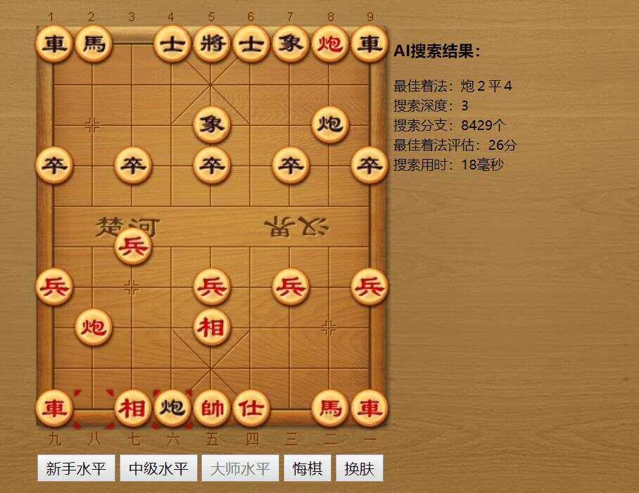 中国象棋AI在线对弈游戏源码 发卡网创- 首码创想网创资源