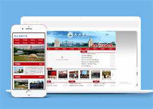 宽屏学院技术学校类网站前端模板 发卡网创- 首码创想网创资源