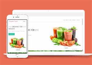 宽屏鲜榨果汁加盟店网站模板下载 发卡网创- 首码创想网创资源