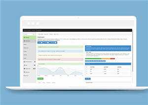 响应式后台源码通用管理模板下载 发卡网创- 首码创想网创资源