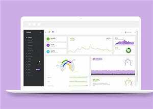 响应式简约后台管理源码模板下载 发卡网创- 首码创想网创资源