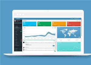 响应式简洁Bootstrap3后台源码模板下载 发卡网创- 首码创想网创资源