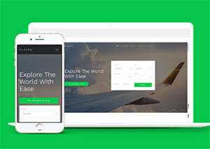 宽屏酒店客房在线预定CSS3模板 发卡网创- 首码创想网创资源