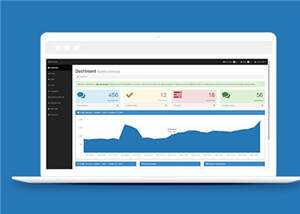 简约后台管理界面源码模板下载 发卡网创- 首码创想网创资源