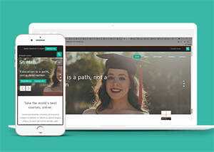 美国社会教育HTML网站模板下载 发卡网创- 首码创想网创资源