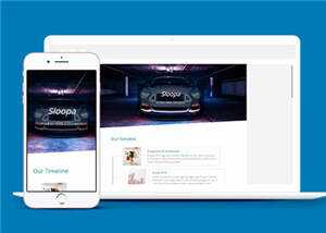 简约产品发展动态展示企业网页模板下载 发卡网创- 首码创想网创资源