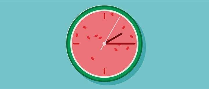 css3可爱卡通西瓜时钟动画特效 发卡网创- 首码创想网创资源