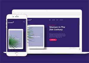 响应式电子书企业官网网站模板 发卡网创- 首码创想网创资源