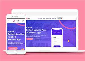 宽屏企业app软件网页源码模板下载 发卡网创- 首码创想网创资源