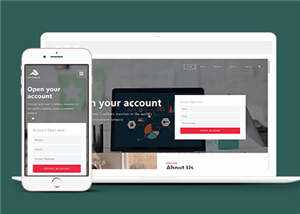 商务拓展企业展示网页源码模板下载 发卡网创- 首码创想网创资源