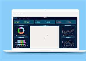 炫酷医院门诊大数据展示源码模板下载 发卡网创- 首码创想网创资源