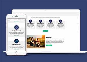保险公司官方HTML网页模板下载 发卡网创- 首码创想网创资源