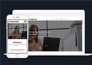 宽屏企业合作商务展示源码模板下载 发卡网创- 首码创想网创资源