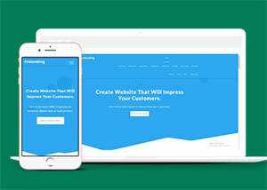 蓝色云服务器HTML网站模板 发卡网创- 首码创想网创资源