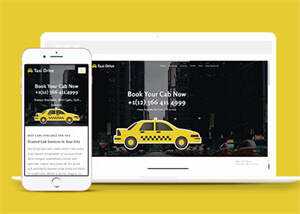 出租车预约服务网站模板下载 发卡网创- 首码创想网创资源