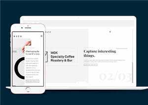 宽屏创意展示动态响应式网站模板下载 发卡网创- 首码创想网创资源