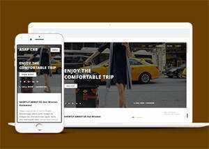 TaXi出租车活动专题网页模板 发卡网创- 首码创想网创资源