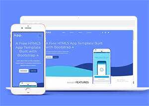 Bootstrap4手机APP网站模板源码 发卡网创- 首码创想网创资源