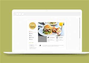 简洁快餐店源码模板下载 发卡网创- 首码创想网创资源