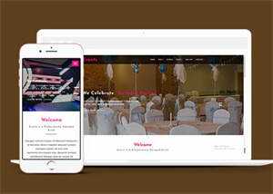 简洁国外婚礼策划网站模板 发卡网创- 首码创想网创资源