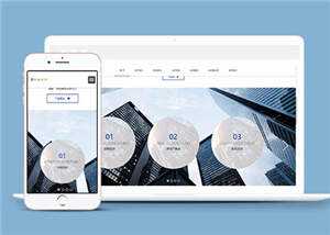 响应式金融服务公司网站源码下载 发卡网创- 首码创想网创资源