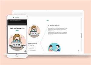 宽屏橙色产品展示企业源码模板下载 发卡网创- 首码创想网创资源