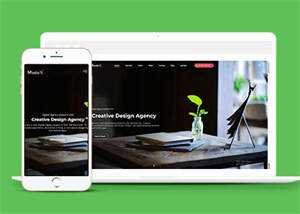 宽屏创意设计机构网站模板下载 发卡网创- 首码创想网创资源