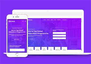 在线课程教育机构网站模板下载 发卡网创- 首码创想网创资源