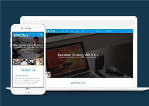 简洁企业咨询服务展示HTML网页模板下载 发卡网创- 首码创想网创资源