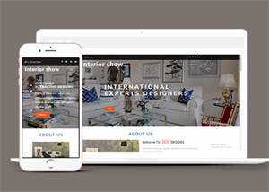 创意室内设计Bootstrap模板下载 发卡网创- 首码创想网创资源