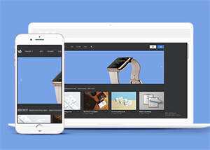 PPT素材下载类网站前端模板下载 发卡网创- 首码创想网创资源