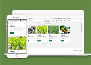 大气响应式绿化企业网站模板源码下载 发卡网创- 首码创想网创资源