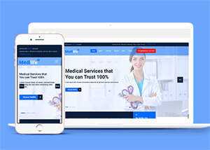 健康管理中心html5模板下载 发卡网创- 首码创想网创资源