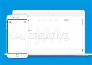 白色设计师个人作品集模板下载 发卡网创- 首码创想网创资源