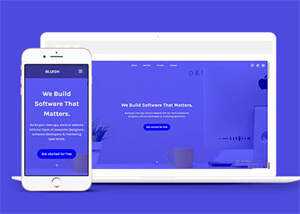 品牌设计公司企业网站页面模板 发卡网创- 首码创想网创资源