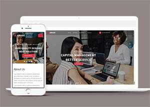 证券咨询服务机构网站模板下载 发卡网创- 首码创想网创资源