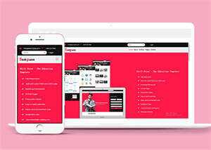 宽屏国外别墅类销售网站模板 发卡网创- 首码创想网创资源