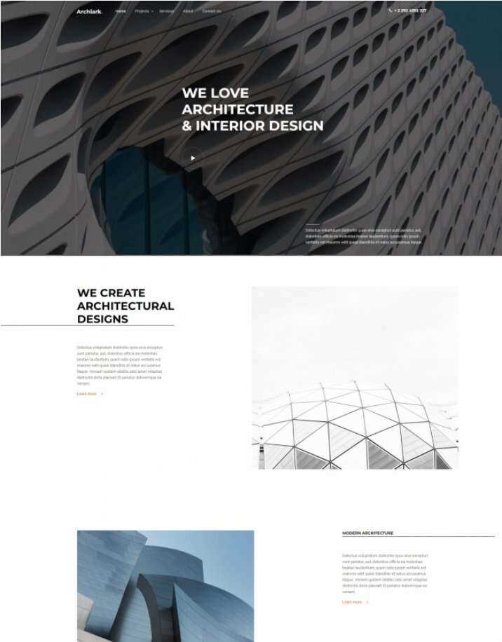 HTML5建筑室内设计公司网站html模板 发卡网创- 首码创想网创资源