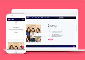 科技软件公司网页html模板下载 发卡网创- 首码创想网创资源