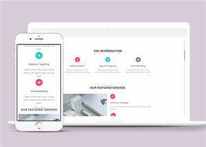 产品营销信息展示HTML网页模板下载 发卡网创- 首码创想网创资源